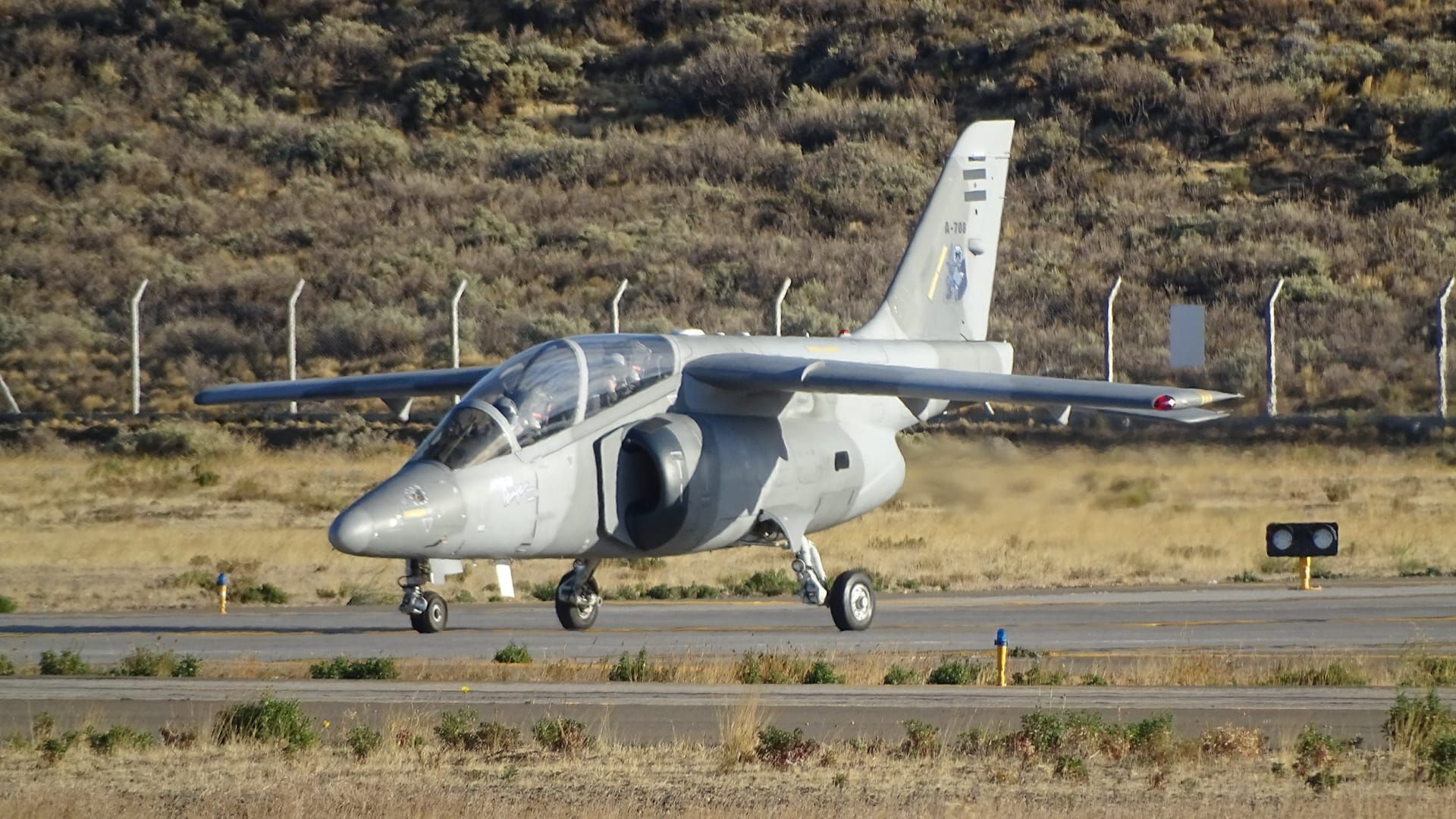 IA-63 Pampa III matricula A-708 perteneciente a la X Brigada_2023_Mayo_13.jpg